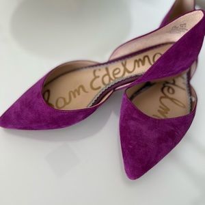 Sam Edelman purple orchid flats